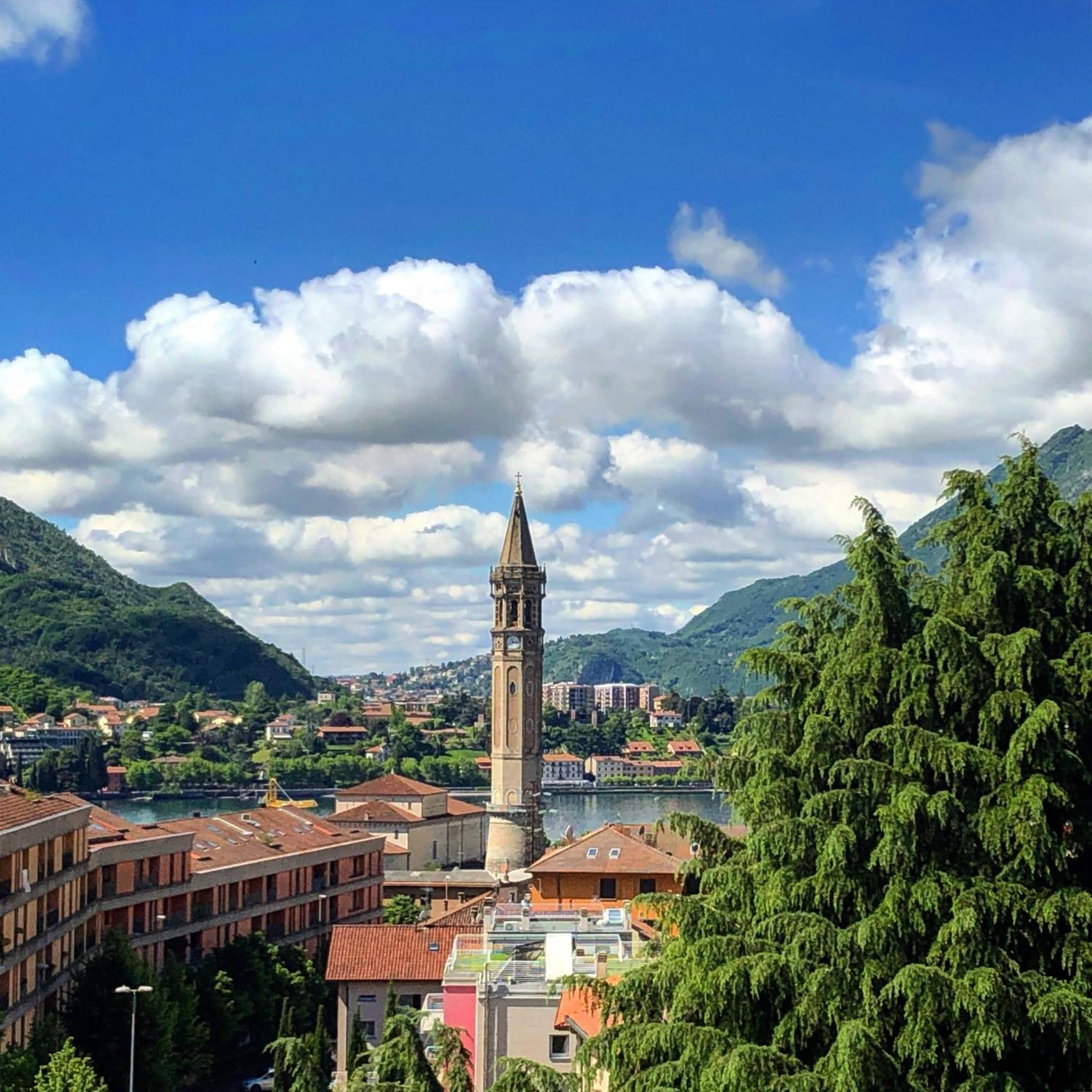 Bright Penthouse Close To Center With Terrace And Lake View Lecco Exterior photo